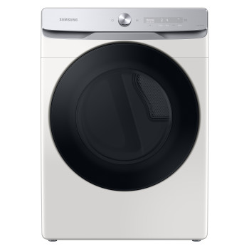 Samsung DVE50A8600E/A3 7.5 cu. ft. Stackable Smart Electric Dryer with Steam and Sensor Dry in Ivory