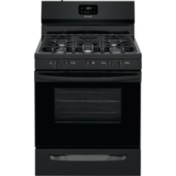 Frigidaire FCRG3052AB 30" Gas Freestanding Range with 5th Oval Center Burner – Black