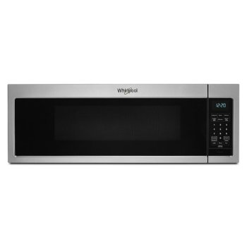 Whirlpool WML35011KS 1.1 Cu. Ft. Low Profile Over-the-Range Microwave in Stainless Steel