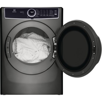 Electrolux ELFE7637AT 8 Cu. Ft. Front Load Electric Dryer in Titanium