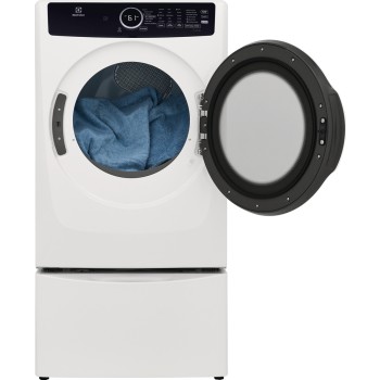 Electrolux ELFE7437AW 8 Cu. Ft. Front Load Electric Dryer in White