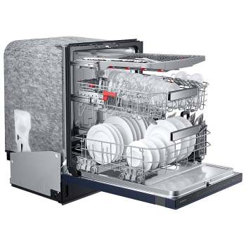 Samsung DW80R9950QN/AA Smart BESPOKE Linear Wash 39dBA Dishwasher in Fingerprint Resistant  in Navy