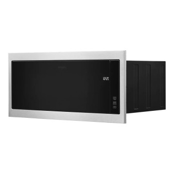 Whirlpool WMT50011KS 1.1 Cu. Ft. Built-In Microwave With Slim Trim Kit in Stainless Steel