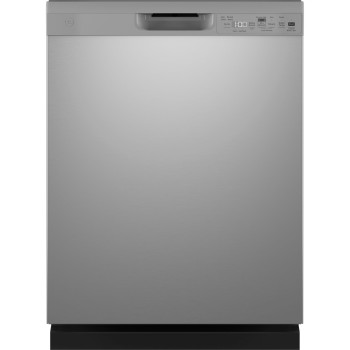 GE GDF550PSRSS 24" Front Control Dishwasher with Sanitize Cycle & Dry Boost in Stainless Steel