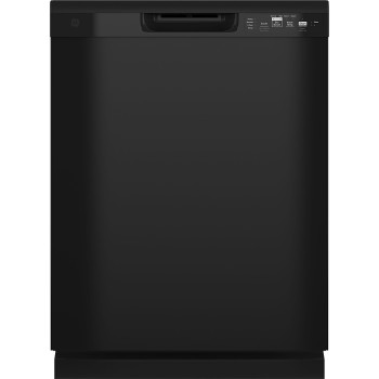 GE GDF510PGRBB 24" Dishwasher with Front Controls in Black