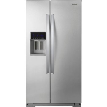 Whirlpool WRS571CIHZ 20.59 Cu. Ft. Counter Depth Side by Side Refrigerator in Fingerprint Resistant Stainless Steel