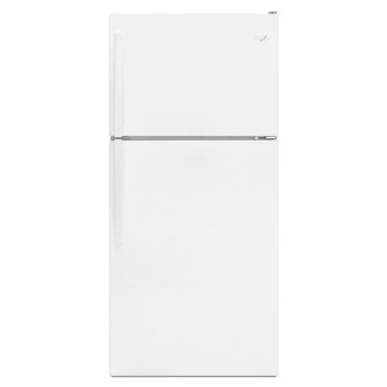 Whirlpool WRT108FFDW 18 cu. ft. 30 in. Top Freezer Refrigerator in White