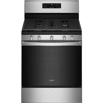 Whirlpool WFG535S0LS 30" 5.0 Cu. Ft. Gas Freestanding Range in Stainless Steel