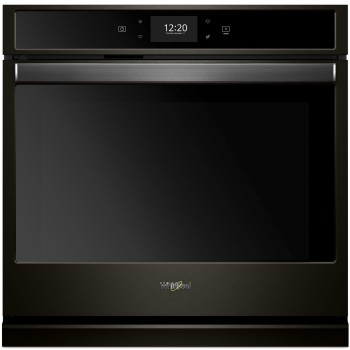 Whirlpool WOSA2EC0HV 5.0 Cu. Ft. 30" Single Electric Wall Oven in Fingerprint Resistant Black Stainless Steel