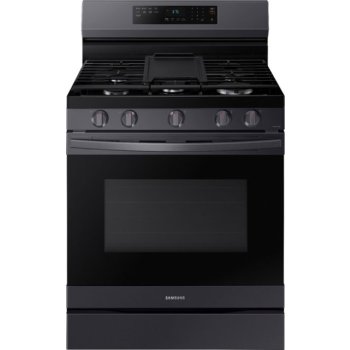 Samsung NX60A6511SG/AA 6.0 Cu. Ft. Smart Freestanding Gas Range in Black Stainless Steel