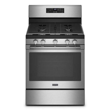 Maytag MGR7700LZ Gas Range With Air Fryer and Basket in Stainless Steel