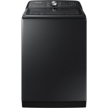 Samsung WA51A5505AV/US 5.1 cu. ft. Smart Top Load Washer with ActiveWave Agitator and Super Speed Wash in Black