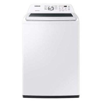 Samsung WA44A3205AW/A4 4.4 cu. ft. Top Load Washer with ActiveWave Agitator and Soft-Close lid - White