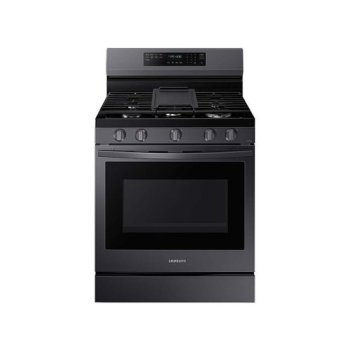 Samsung NX60A6711SG/AA Smart Freestanding Gas Range in Black Stainless Steel