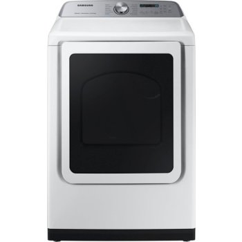 Samsung DVG52A5500W/A3 7.4 cu. ft. Smart Gas Dryer with Steam Sanitize in White