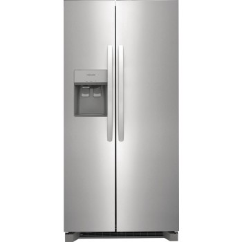 Frigidaire FRSS2333AS 33" Side by Side Refrigerator in Stainless steel