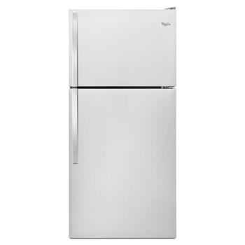 Whirlpool WRT108FFDM 30-in 18.2-cu ft Top Mount Refrigerator in Stainless Steel