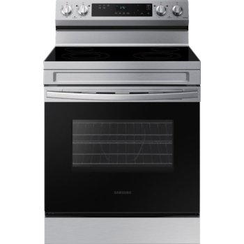 Samsung NE63A6111SS/AA Smart Freestanding Electric Range with Steam Clean in Stainless Steel