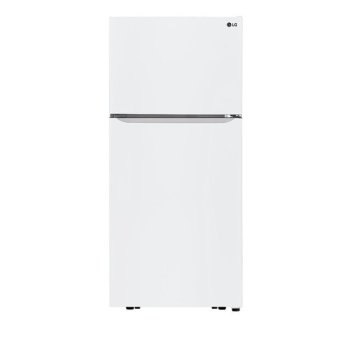 LG LTCS20020W 20 cu. ft. Top Freezer Refrigerator in White