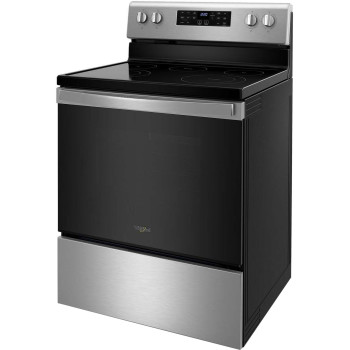 Whirlpool WFE535S0LZ 5.3 Cu. Ft. Whirlpool Electric Range in Stainless Steel