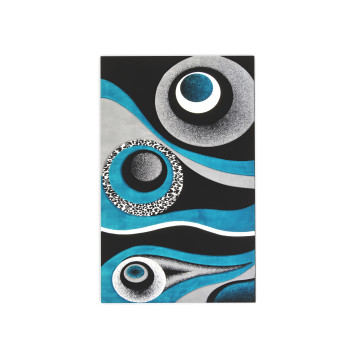 5' x 8' Premium Area Rug - Turquoise