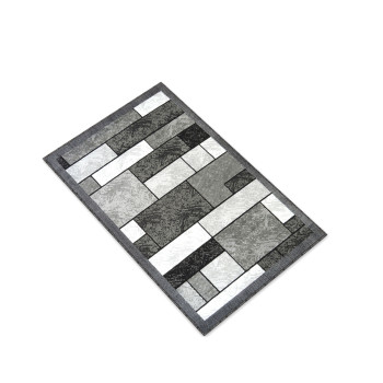 5' x 8' Rima Area Rug - Grey/Black