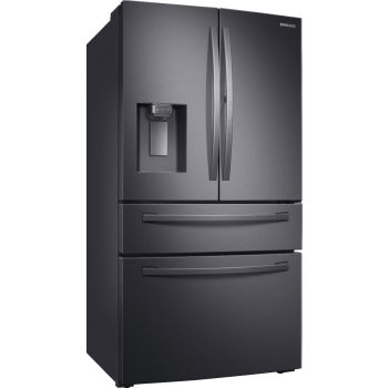 Samsung RF28R7351SG/AA 28 Cu. Ft. 4-Door French Door Food Showcase Refrigerator in Black Stainless Steel