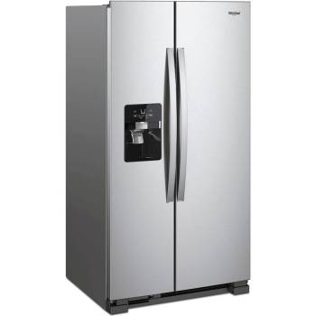 Whirlpool WRS335SDHM 25 Cu. Ft. 36" Side by Side Refrigerator in Stainless Steel