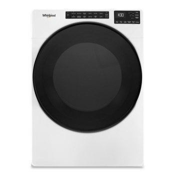 Whirlpool WED5605MW 7.4 Cu. Ft. Electric Wrinkle Shield Dryer in White