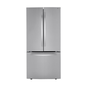 LG® LRFCS25D3S 33" 25 Cu. Ft. 3-Door French Door Refrigerator in Fingerprint Resistant Stainless Steel