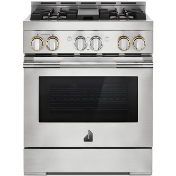 Jenn-Air JGRP430HL 30-inch RISE Professional-Style Gas Range in Stainless Steel