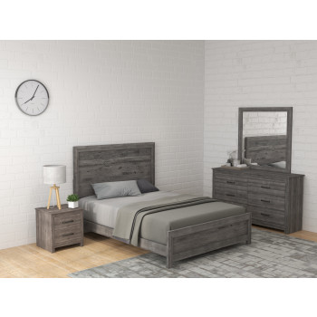 Langston Grey Full 3pc Bedroom Set