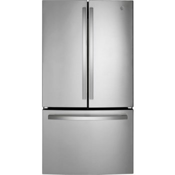 GE GNE27JYMFS 36 Inch Freestanding French Door Refrigerator with 27 cu. ft. Total Capacity