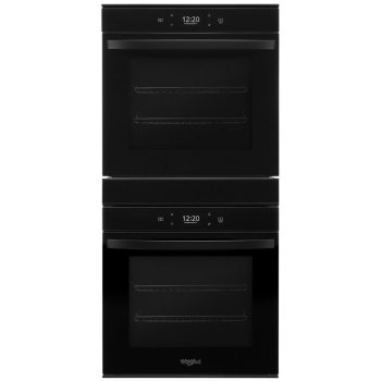 Whirlpool WOD52ES4MB 5.8 Cu. Ft. 24 Inch Double Wall Oven in Black