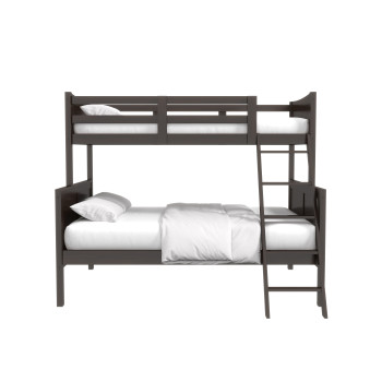 Sami Espresso Twin Over Full Bunk Bed