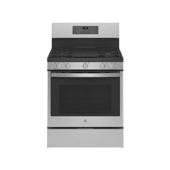 GE Profile P2B935YPFS 5.7 Cu. Ft. Gas Freestanding Range in Stainless Steel