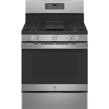 GE JGB660YPFS 30" 5.0 Cu. Ft. Freestanding Gas Range in Fingerprint Resistant Stainless Steel