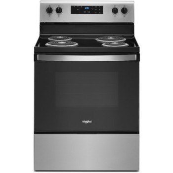 Whirlpool WFC315S0JS 4.8 Cu. Ft. Electric Range in Stainless Steel