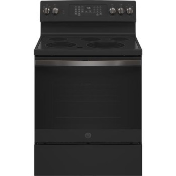 GE JB735FPDS 5.3 Cu. Ft. Freestanding Electric Range in Black Slate