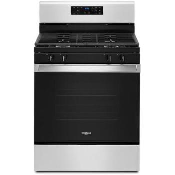 Whirlpool WFG515S0MS 5.0 Cu. Ft. Freestanding Gas Range with Storage Drawer in Stainless Steel