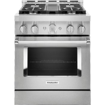 KitchenAid KFGC500JSS 4.1 Cu. Ft. Freestanding Gas Range in Stainless Steel