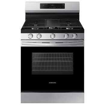 Samsung NX60A6111SS/AA Smart Freestanding Gas Range in Stainless Steel