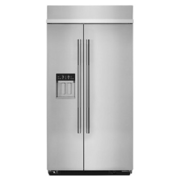 Jenn-Air JBSS42E22L RISE Series 42" 25.5 Cu. Ft. Counter Depth Side by Side Refrigerator in Stainless Steel