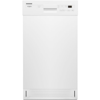 Whirlpool WDF518SAHW 18" Dishwasher in White