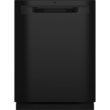 GE GDP630PGRBB GE Top Control with Plastic Interior Dishwasher with Sanitize Cycle & Dry Boost in Black