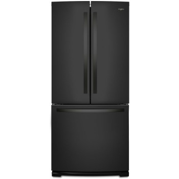 Whirlpool WRF560SMHB 30" 20.0 Cu. Ft. French Door Refrigerator in Black