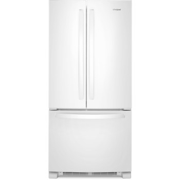Whirlpool WRF532SMHW 33" 22.0 Cu. Ft. French Door Refrigerator in White