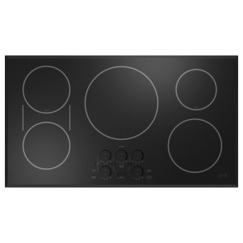 Café CHP90361TBB 36" Built-In Touch Control Induction Cooktop in Black