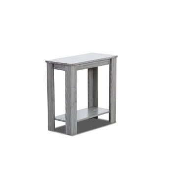 Denton Grey Chairside Table