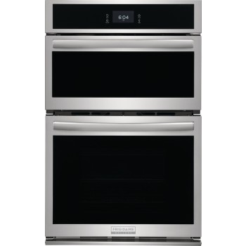 Frigidaire Gallery GCWM2767AF 27" Microwave Combination Wall oven in Stainless Steel